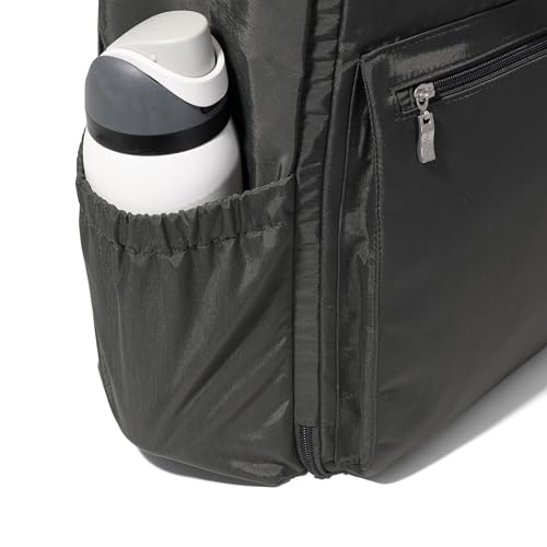 Baggallini Tandem Convertible Travel Backpack with 16" Laptop Padded Laptop Compartment, RFID, Water Repellent, Luggage Sleeve