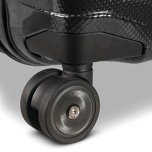 Samsonite Proxis X-Large Hardside Luggage with Dual Spinner Wheels - Innovative Roxkin™ Lightweight Shell With Ultimate Durability- Includes TSA Lock, Ergonomic Telescoping Handle - Black