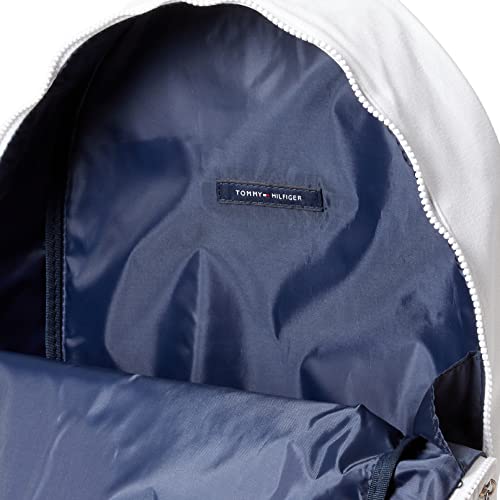 Tommy Hilfiger mens Ardin Backpack, Bright White, One Size US