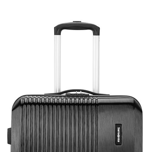 Samsonite Alliance SE Hardside Luggage with Spinner Wheels, Lightweight, 3PC SET (CO/MED/LG) SPINNER, BASS BLACK