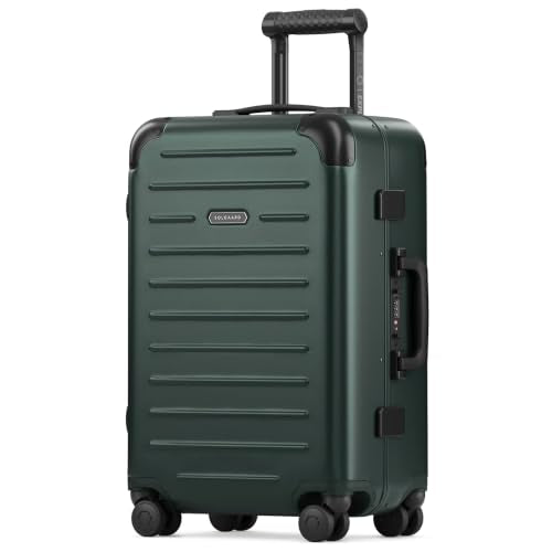 Solgaard Carry-On Closet Original - Hard-Shell 22.4" Travel Luggage (Green)