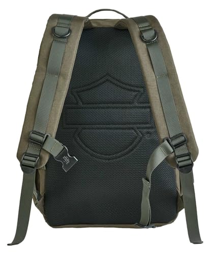 Harley-Davidson Rebel Rugged High-Density Polyester Backpack - Grape Leaf