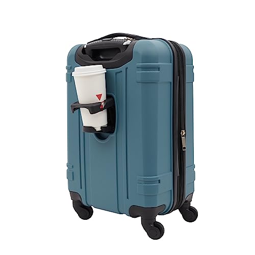 Wrangler Astral Hardside Luggage, Hydro, 20-Inch Carry-On