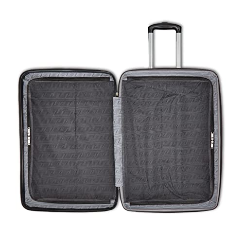Samsonite Alliance SE Hardside Luggage with Spinner Wheels, Lightweight, 3PC SET (CO/MED/LG) SPINNER, BASS BLACK