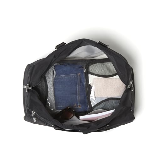 Baggallini Modern Everywhere Travel Duffel - Lightweight 19x12 Inch Overnight Travel Weekender Bag