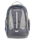 JanSport Odyssey 38L Laptop & Hiking Backpack, Fits 15" Laptop or 3 L Hydration Bladder, Grounded Grey, Tuck-Away Hip Belt, Dual Main Compartments, Ergonomic Padding, College & Travel Daypack