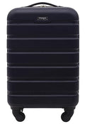 Wrangler 21.5" Spinner Carry-On Luggage, Navy Blue
