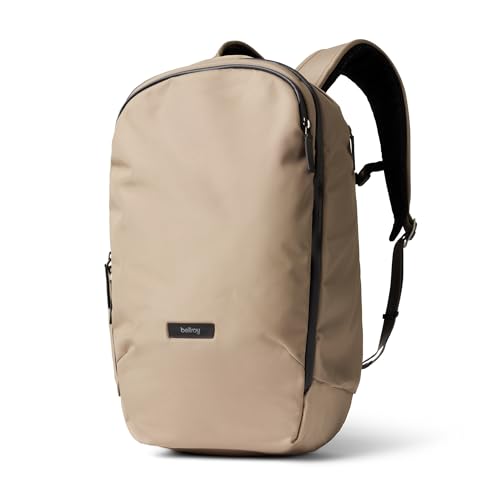 Bellroy Transit Workpack Pro (22L work bag/commuter backpack, fits 16” laptops; organization for travel and commutes)- Stone