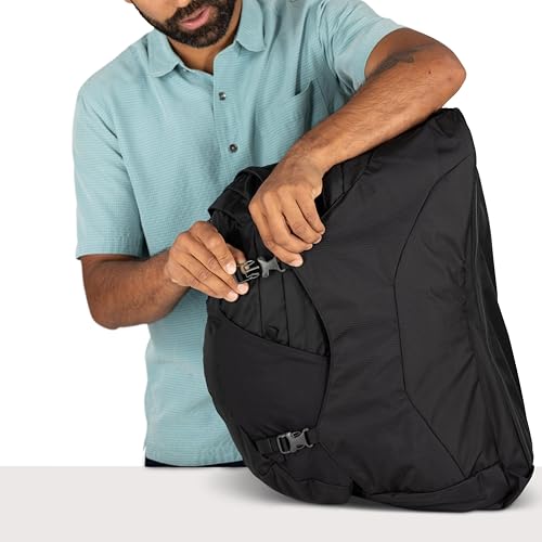 Osprey Farpoint 55L Men's Travel Backpack - Carry On Bag with Personal Item Sized Detachable Daypack, Black