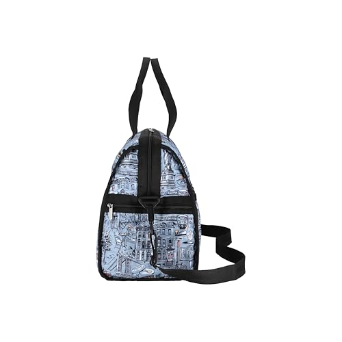 LeSportsac Deluxe Large Weekender Bag (The Boroughs Blue)