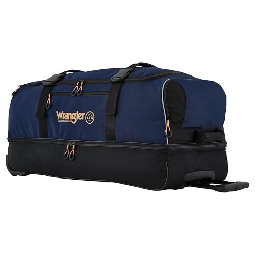 ATG Compass Rolling Travel Duffel Bag, Blue Cove, 36-Inch