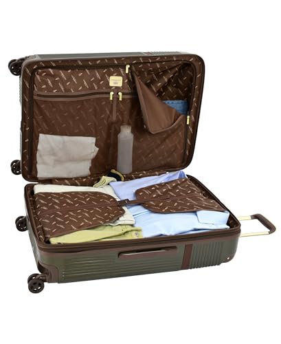 London Fog Brentwood IV 29" Expandable Spinner Hardside Suitcase, Sedona Bronze