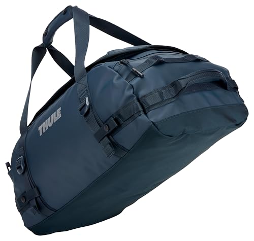 Thule Chasm 40L Duffel, Easy to Pack, Converts to Backpack, Internal mesh Pockets, Lockable Zippers, Recycled Materials