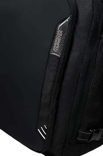 American Tourister Take2Cabin Pro Ryanair/Wizz Air/Vueling Cabin Bag (40 x 30 x 20 cm, 26.5 L, 0.60 kg) - Underseat Hand Luggage, Aeroplane Backpack S/M Underseat - Black (Flash Black)
