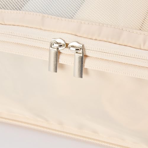 Vandel Space-Saving Compression Packing Cubes for Women, Men, 6-Pack Compressible Carry On Suit Case Organizer Luggage Packing Cubes for Travel Compression Organizer Bags for Luggage, Suitcase Cube