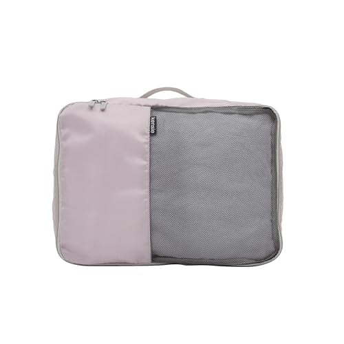 kensie Women's Hillsboro Luggage & Travel Bags Set, Burnished Lilac, 4 Piece Set