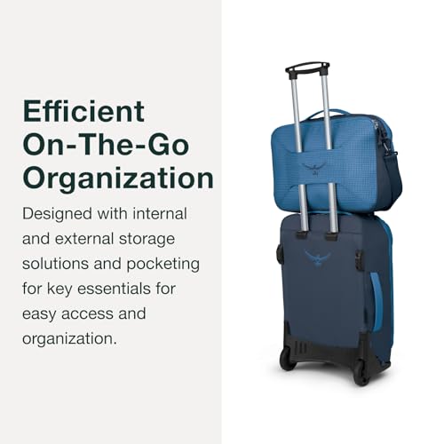 Osprey Transporter Carry-On Boarding Bag, Blue Flame/Nocturnal Blue