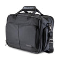 Ricardo Beverly Hills Flight Essentials Softside Deluxe Boarding Bag, Durable Ballistic Nylon Fabric, Water and Stain Resistant, Men and Women, Carry-On Luggage 16-Inches Wide (Black)