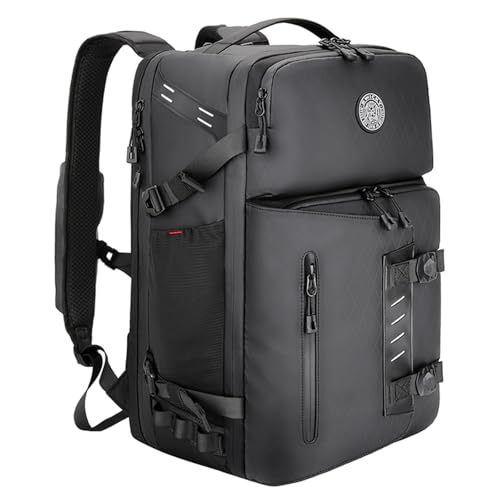 SWICKY 40L Travel Backpack for Men – TSA Friendly Carry-On, 17.3" Laptop Sleeve, Water-Resistant, Quick-Access Phone Pocket, Large Weekender for Travel & Commute