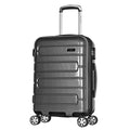 Olympia U.S.A. Nema 25-inch Luggage Expandable Lightweight Hardside Double 4 Wheel Spinner Suitcase with TSA Lock and Hidden Laptop Compartment