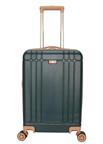 Dockers Hooper Hardside Expandable 8-Wheel Spinner Travel Carry On Luggage, 20-Inch, Ponderosa Pine