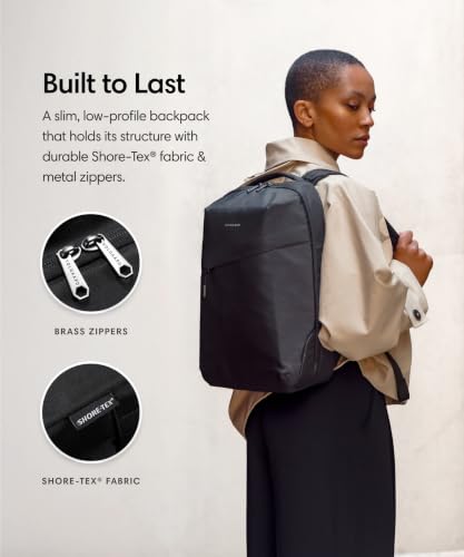Solgaard Artemis Backpack - 16L Work, School & Laptop Travel Bag (Black)