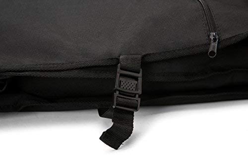 Magictodoor 72" Tri-Fold Wedding Garment Bag for Long Dress & Gown,Hanging Travel Carry on Storage bag for Men Women