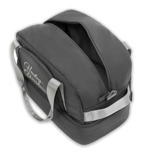 Harley-Davidson Women's Black Opal II Over-Under Weekender Duffel Bag, Gray