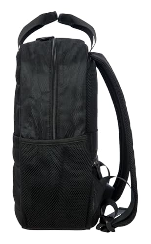 Bric's B|Y Ulisse Backpack - Premium Bag for Women and Men - Light Carry On and Airplane Travel Essential - Dual Top Handle, Luggage Passthrough - Black