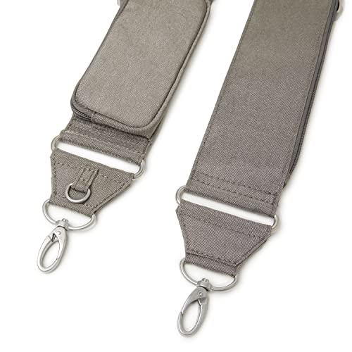 Baggallini Womens Utility Crossbody Strap, Sterling Shimmer