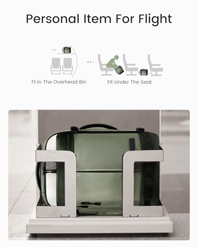 LOVEVOOK 40L Travel Backpack for Women, Airline Approved Carry On Luggage with 3 Cubes Accessories, TSA Personal Item Travel Cruise Essentials, Waterproof Weekender Overnight Bags fits 17" Laptop