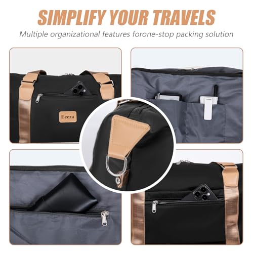 Eeeza Luggage Sets 3 Piece,Suitcases with Wheels,Carry On Luggage Set,ABS Hard Case Luggage with TSA Lock Spinner Wheels(3 Piece Sets,Purple(20"/DB/TB))