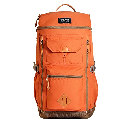 Eddie Bauer Bygone 30L Backpack with Top Loading Knapsack, Terracotta