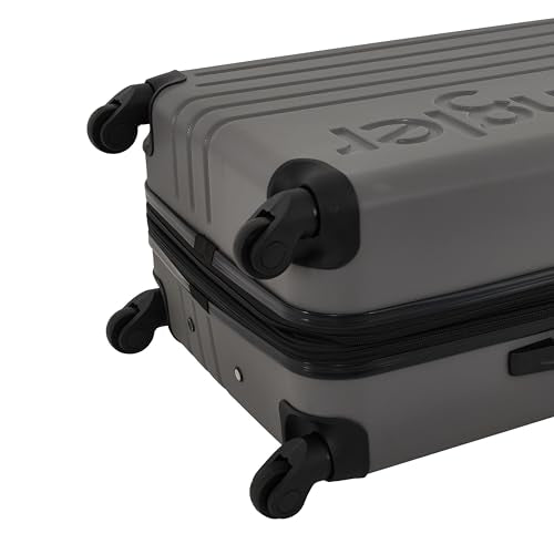 Wrangler Quest Luggage Set, Granite Gray, 3 Piece Set (30"/26"/22")