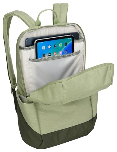 Thule Lithos 20L Backpack, Padded Pocket fits 16" Laptop, Front Pocket Organizer, Large Storage Compartment, Side Bottle Pocket