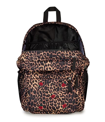 JanSport Big Plans Fx, Leopard Rose Brown/Black/Red/Green