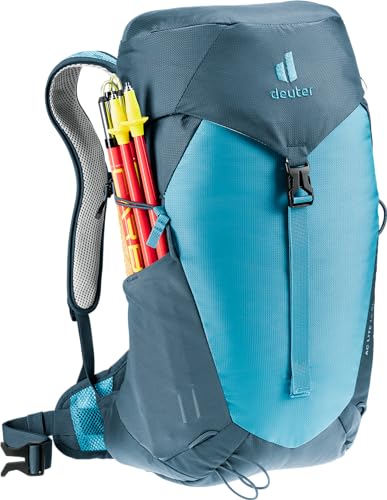 Deuter AC Lite 14L SL Hiking & Daypack Backpack with Narrow Fit, Steel Frame & Superior Breathability - Lagoon-Atlantic
