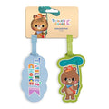 Traveler's Choice Kids JoJo the Bear's Travel Adventure, 2-Piece Luggage Tag Set for Suitcases
