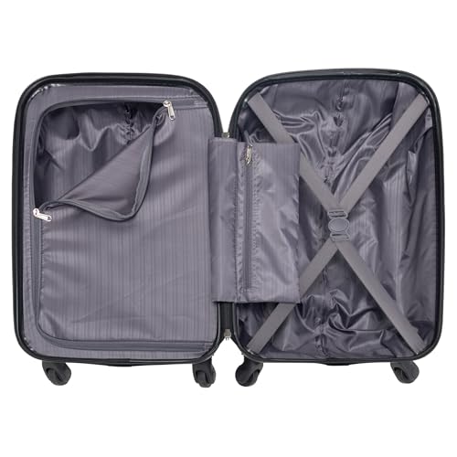Kenneth Cole REACTION Out of Bounds Lightweight Hardshell 4-Wheel Spinner Luggage, Magenta, 24-Inch Checked