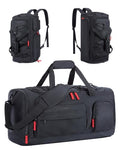 BAGSMART Gym Bag for Women & Men, 35L/63L Sports Travel Duffel Backpack with Shoe Compartment Laptop Compartment, Water Resistant Carry On Weekender Bag for Airplane