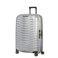 Samsonite Proxis Large Hardside Luggage with Dual Spinner Wheels - Innovative Roxkin™ Lightweight Shell With Ultimate Durability- Includes TSA Lock, Ergonomic Telescoping Handle -Silver
