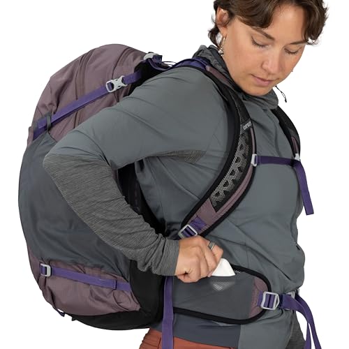 Osprey Hikelite 28L Durable Hiking Backpack - Travel Daypack with Rain Cover for Men and Women, Tungsten Yellow