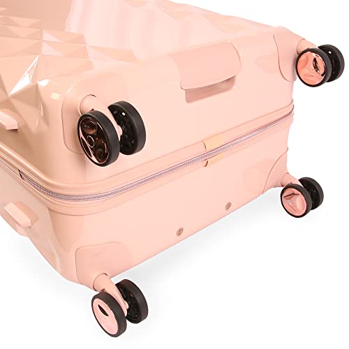 BEBE Women's Luggage Hardside Spinner, Rose Gold, Check-in 29''