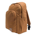 Carhartt 25L Classic Laptop Backpack, Durable Water-Resistant Pack W/ 16" Laptop Sleeve and Multiple Organizational Compartments, Carhartt Brown