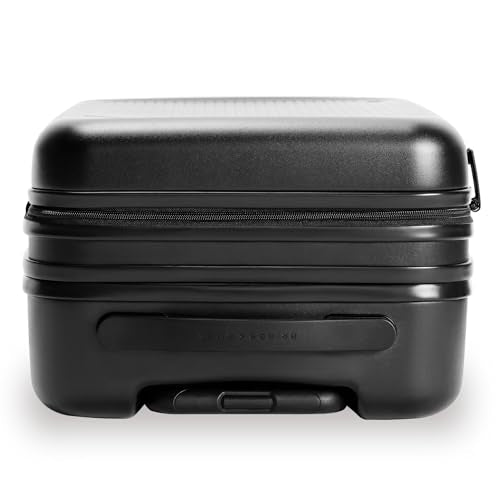Briggs & Riley Essential 22" Carry On Expandable Spinner - Luggage for Travel, Suitcases with Wheels, Hardside Rolling Bag for Men & Women, Self-Repairing Zipper - Sympatico Collection, Black