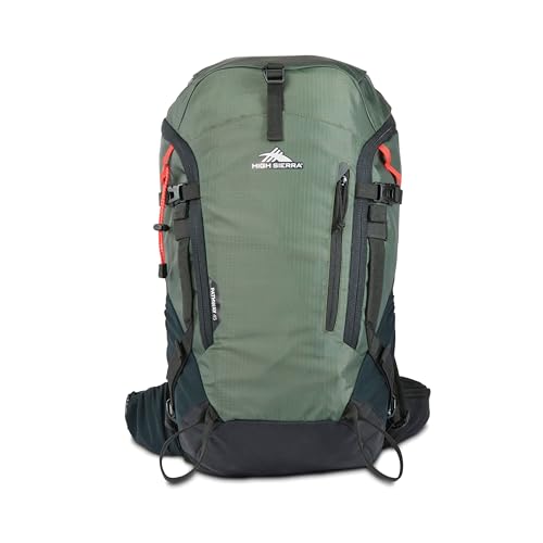 High Sierra Pathway 2.0 45L Backpack In Forest Green/Black