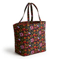 Vera Bradley Women's Premium Cotton Marston Grand Tote, Midnight Garden Vines, One Size
