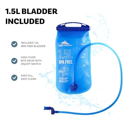 High Sierra HydraHike Youth, Curious, 8L