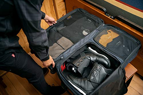 Dakine Split Roller Travel Bag, Black, 110 Liter