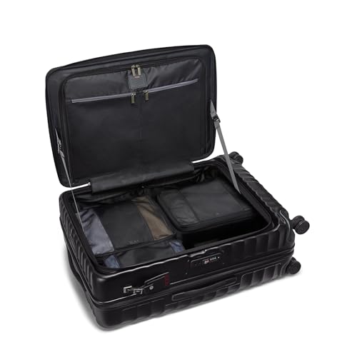 TUMI - 19 Degree Front Access Large Expandable Checked Packing Case - 4-Wheeled Hard Shell Luggage - Travel Accessories - Black Texture